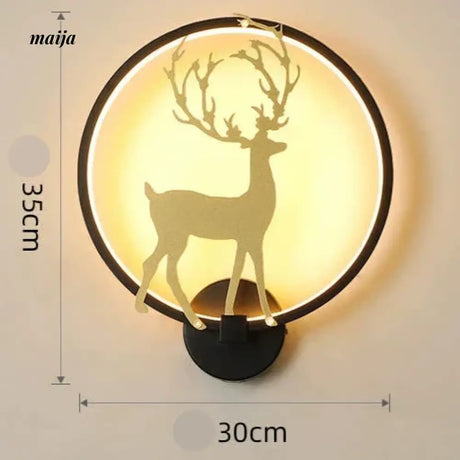 RUIDUN Deer Wall Lamp from Ruidun