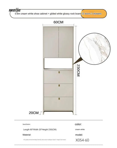 Noble Ultra Thin Shoe Cabinet from MODENG