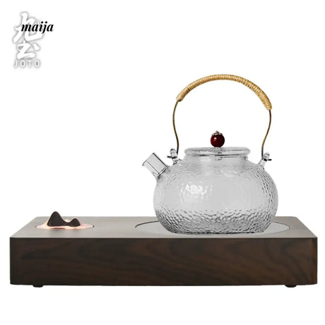 JOTO Hammered Glass Teapot Filtering Home Kung Fu Tea Kettle from MOSE