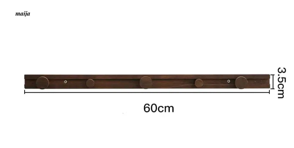 KIMACHI Wooden Load Bearing Coat Hooks from maija