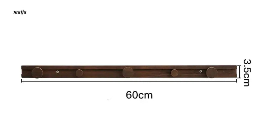 KIMACHI Wooden Load Bearing Coat Hooks from maija