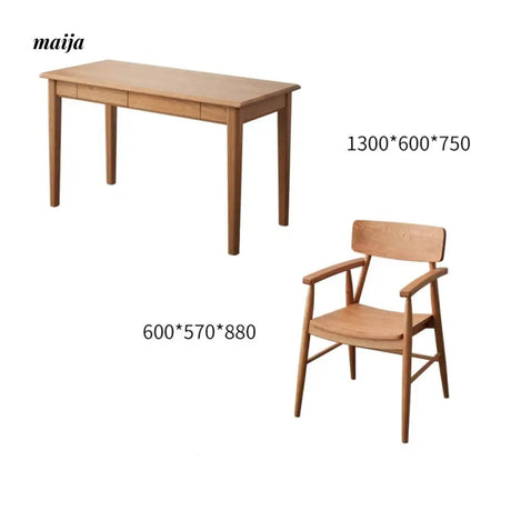 XIXI Aiden Solid Wood Office Desk from XIXI
