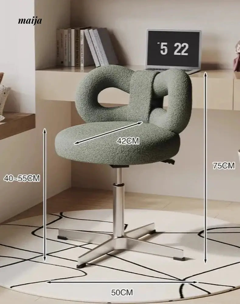 Princess Rotating Cream Dressing Stool from maija