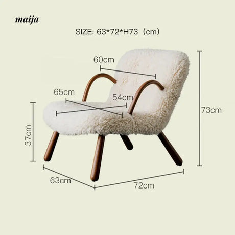 LAZYSPACE Mila Lazy Sofa Chair from LAZYSPACE