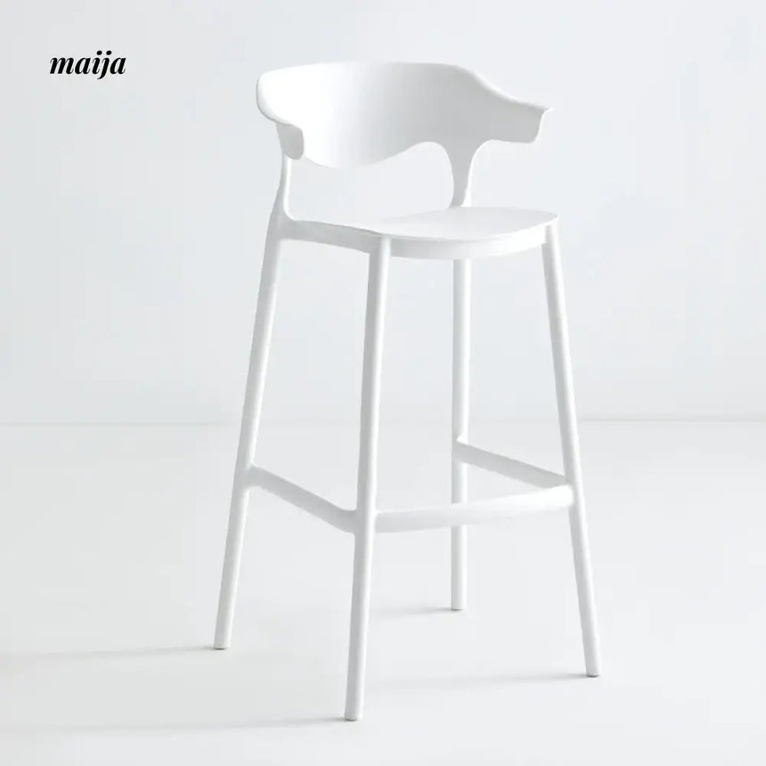 Lotus Plastic Bar Stool