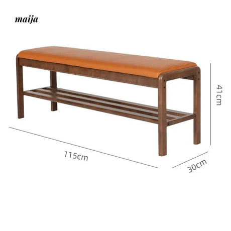 Eliot Solid Wood Shoe Changing Bench from maija