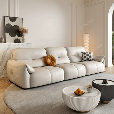 DIPU Dane Compact Cream Luxury Sofa from DIPU
