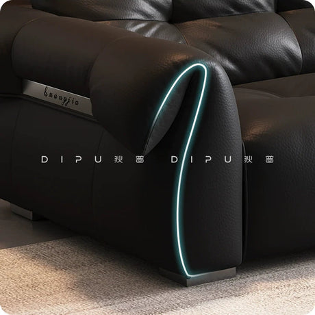 DIPU Sylvie Elegant Swan Leather Sofa from DIPU