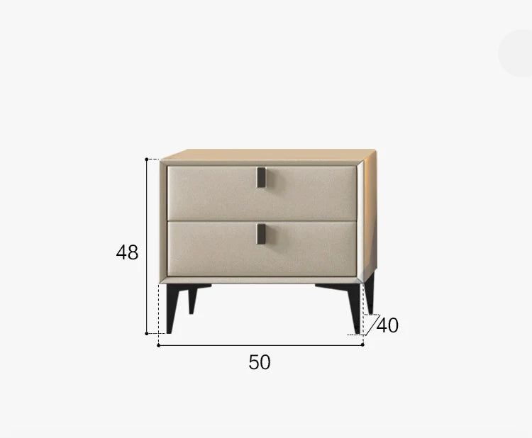 DIPU Brooke Luxury Italian Leather Bed from DIPU