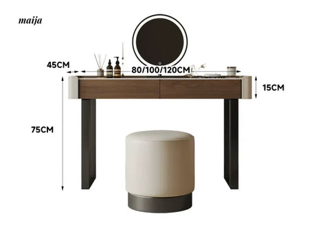 Nicola Floating Dressing Table from maija