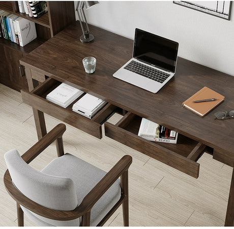 SUNX Nordic Solid Wood Desk with Drawer from SUNX