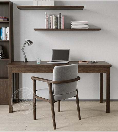 SUNX Nordic Solid Wood Desk with Drawer from SUNX