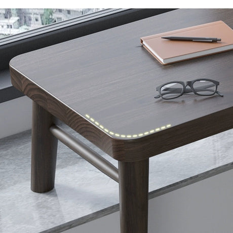 SUNX Full Wood Bay Window Desk from SUNX