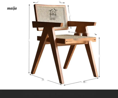 19 DREAM SPACE Rattan Dining Chair from 19 DREAM SPACE