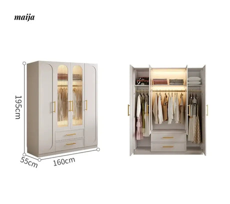 MEIHOUSE French Dressing Table Wardrobe from MEIHOUSE