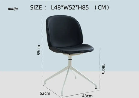 LOWERLEFT Modern Computer Dining Chair from Lower Left