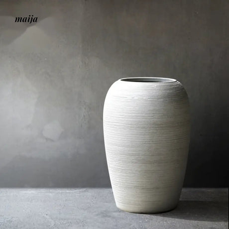 JOTO Retro Ceramic Large Vase Living Room Hotel Decoration from JOTO
