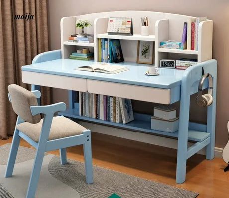 Mabel Adjustable Solid Wood Children's Desk from maija