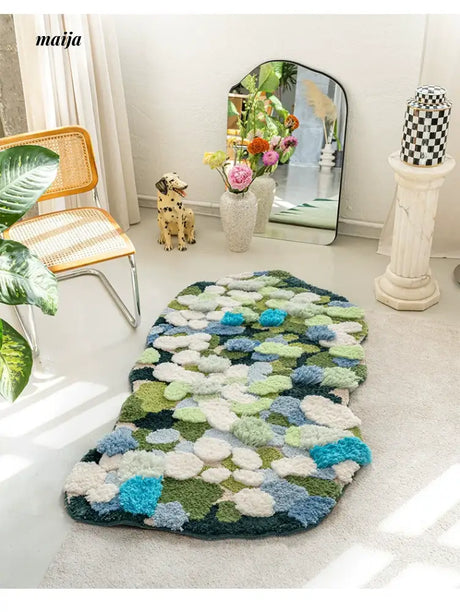 Monet Blooming Garden Rug from maija