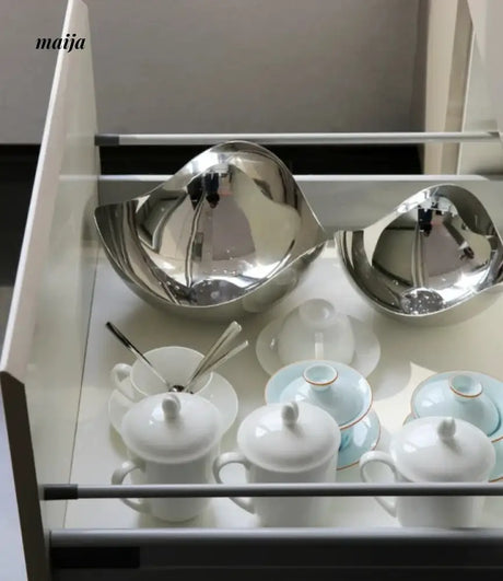 COLOURHUNTER Scandinavian Stainless Steel Fruit Bowl from maija