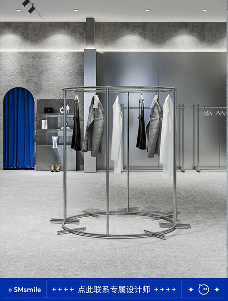 SM Henry Stainless Steel Clothing Hanger Stand from SM