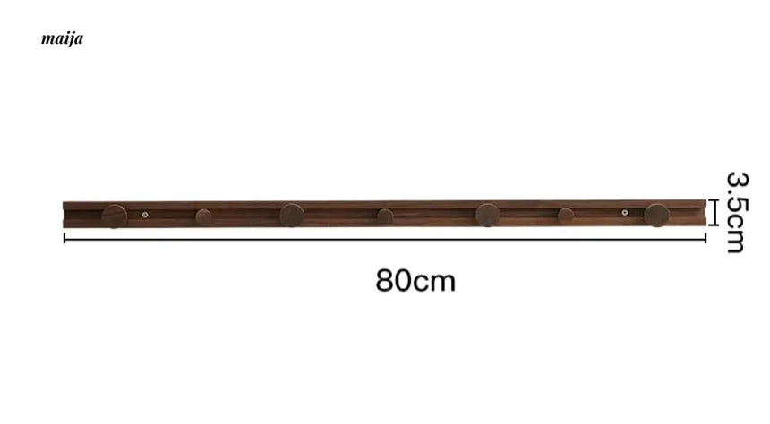KIMACHI Wooden Load Bearing Coat Hooks from maija
