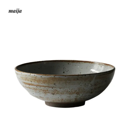 JOTO Japanese Style Seventeen Color Rough Pottery Dinner Set from MOSE