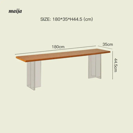 LAZYSPACE Jack Acrylic Dining Table from LAZYSPACE