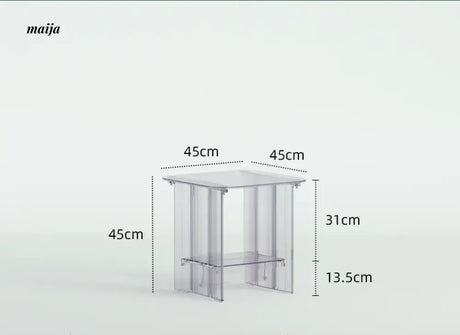 PUMPKIN BOX Nordic Acrylic Tall Table from PUMPKIN BOX