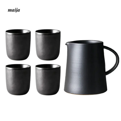 JOTO Japanese Handmade Coffee Set Simple Design from JOTO