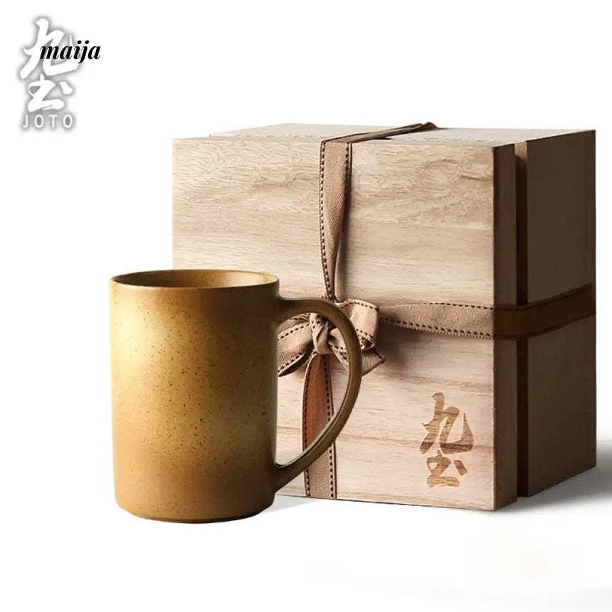 JOTO Japanese Capacious Coffee Cup for Beloved from JOTO