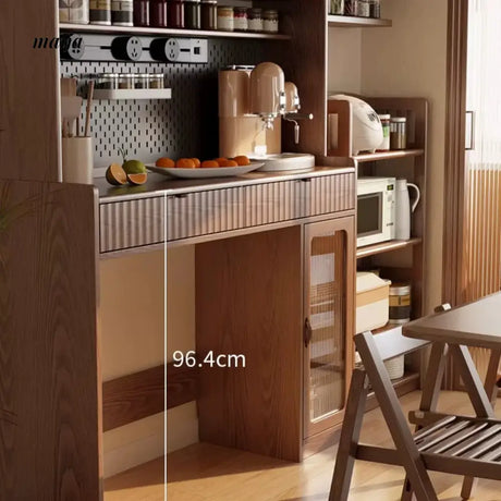 FUYUKI San Diego Retractable Dining Table and Cabinet from FUYUKI