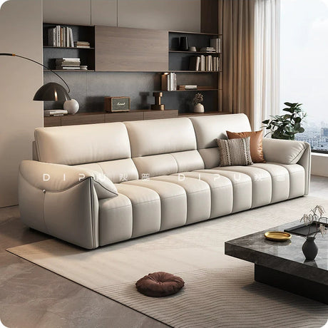 DIPU Alondra Scandinavian Leather Minimalist Sofa from DIPU