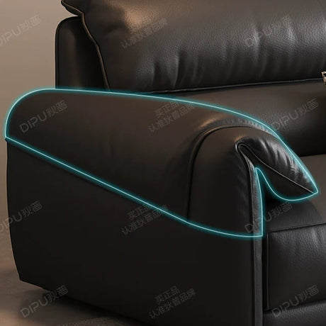 DIPU Jasper Retro Leather Sofa from DIPU