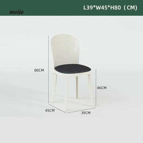 PUMPKIN BOX Acrylic Scandinavian Highchair from PUMPKIN BOX
