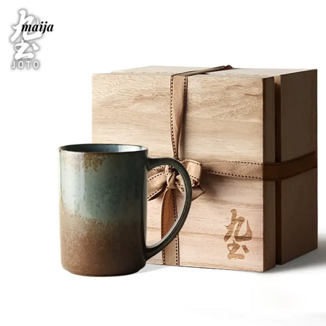 JOTO Japanese Capacious Coffee Cup for Beloved from JOTO