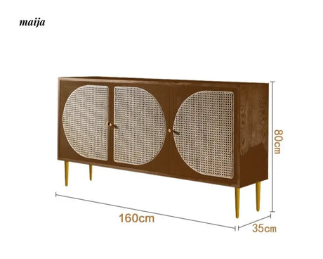 RATTAN CRAFTSMAN Living Room Rattan Cabinet from RATTAN CRAFTSMAN