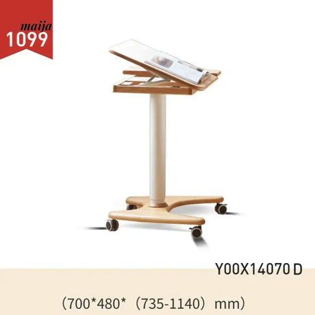 GENJI Lucian Solid Wood Lifting Work Desk from GENJI