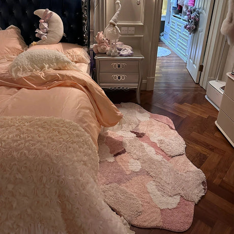 KENZAKI Sakura Snow Washable Rug from KENZAKI