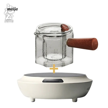 JOTO Glass Teapot Bubble Tea Cup Kung Fu Tea from JOTO
