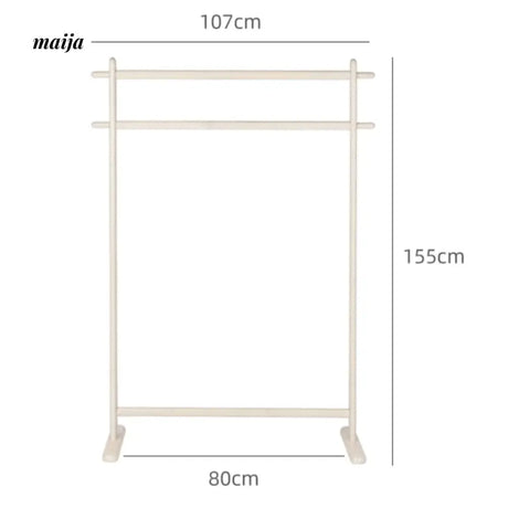 Esme Solid Wood Clothing Rack from maija