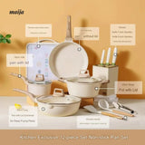 CAROTE Non-Stick Pot Full Kitchen Set from CAROTE