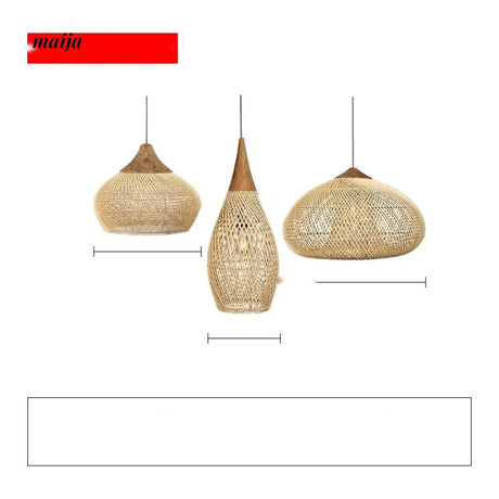 ZHONGSHAN Zen Rattan Chandelier for Restaurant from ZHONGSHAN