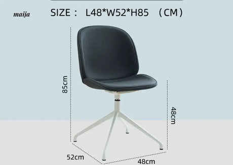 LOWERLEFT Modern Computer Dining Chair from Lower Left