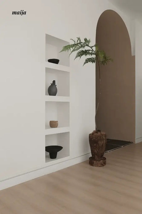 LILY WHITE Minimal Modern Scandinavian Artificial Plant from LILY WHITE