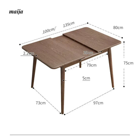 FUYUKI Extendable Dining Table from FUYUKI