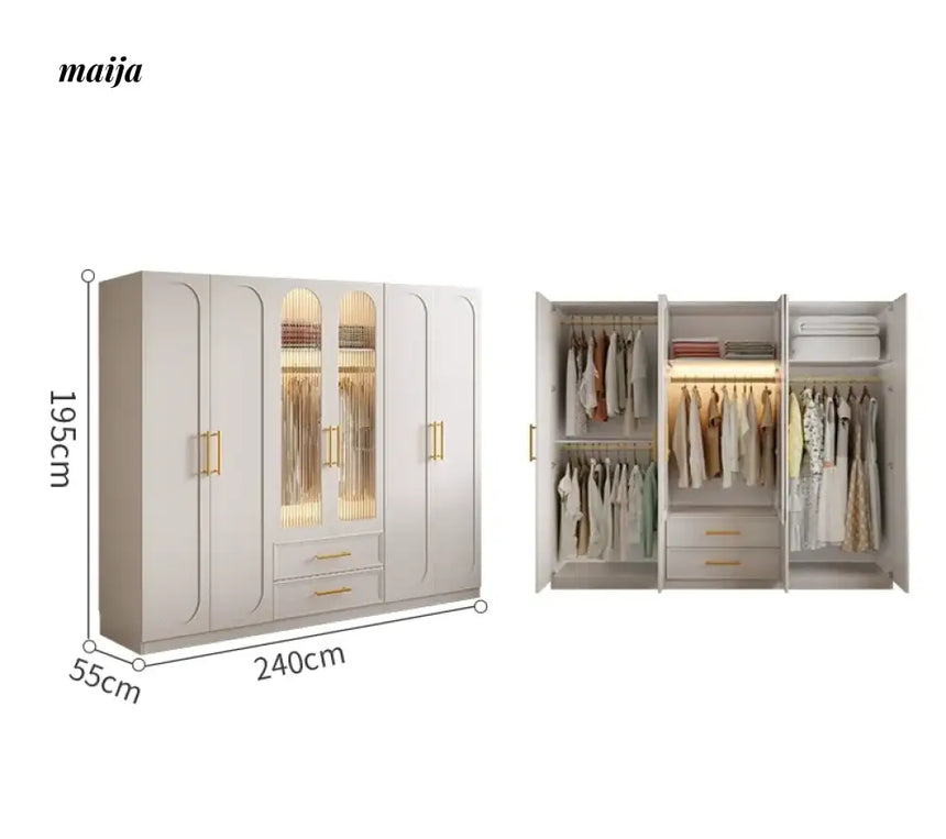MEIHOUSE French Dressing Table Wardrobe from MEIHOUSE