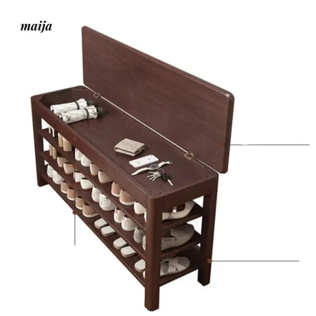 FUYUKI Colorado Shoe Storage Bench from FUYUKI
