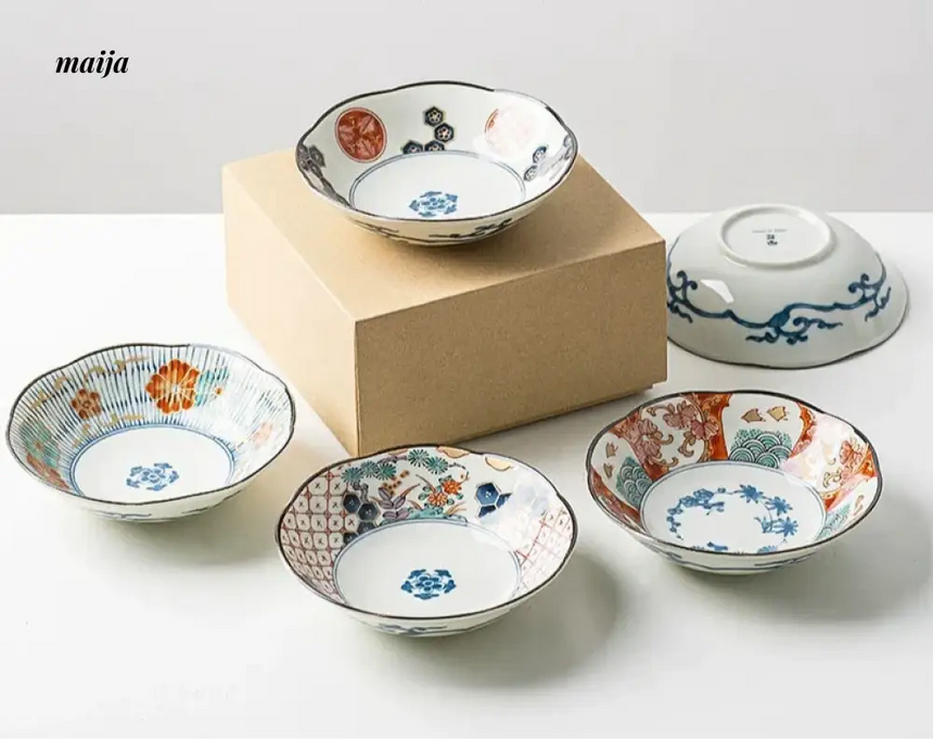 OKADA YAKI Japanese Gift Box Dish Set from OKADA YAKI