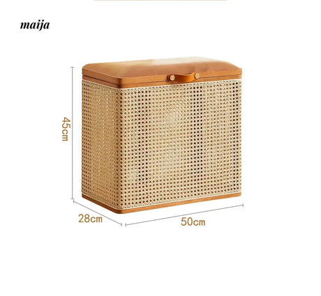 RATTAN CRAFTSMAN Wooden Storage Box from RATTAN CRAFTSMAN